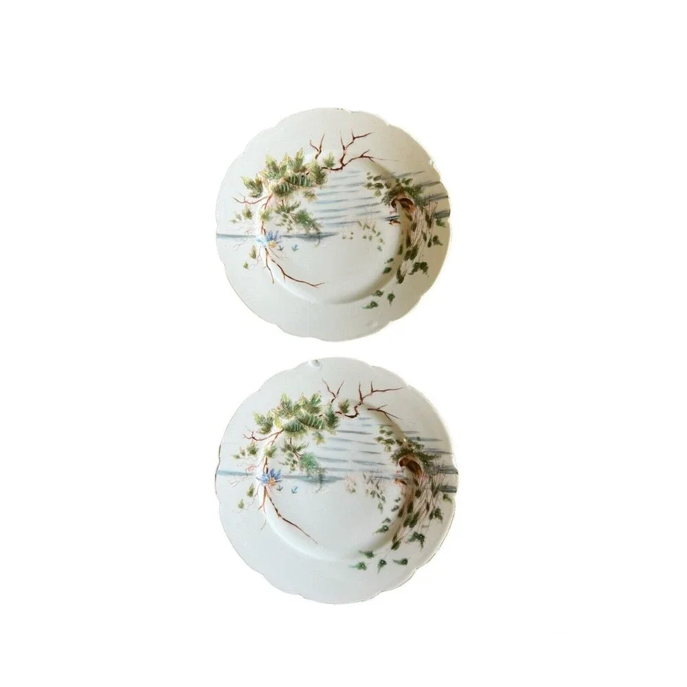 Charles Field Haviland Salad Plates 8 1/2” (Set of 2)